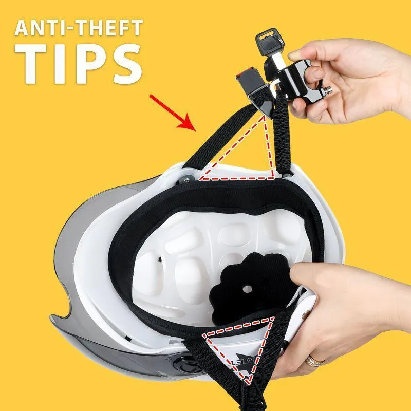 1 1 FREE | HelmiLock™ Multifunctional Motorcycle Helmet Lock