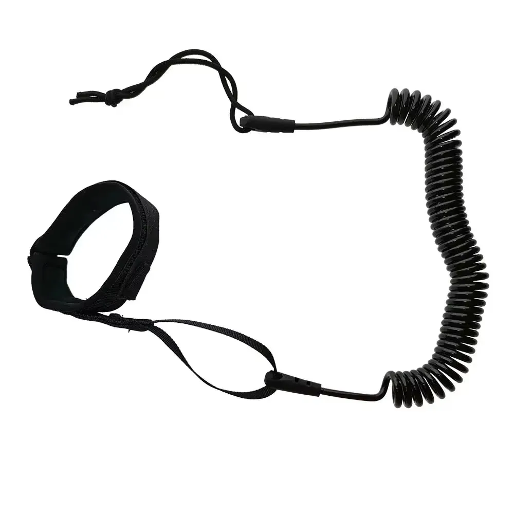 10FT Coiled Surfboard Leash Surfing Stand up Paddle Board Surf Paddle Board SUP Cord Leash