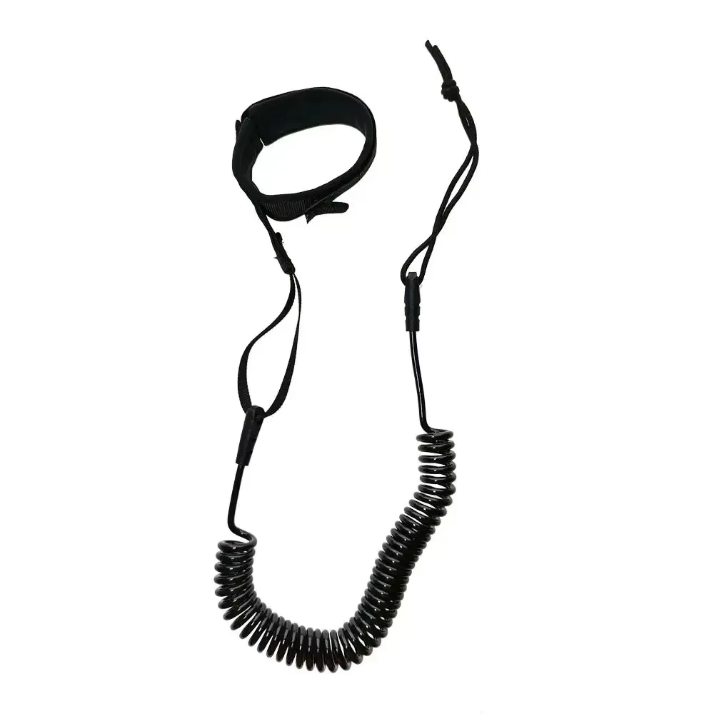 10FT Coiled Surfboard Leash Surfing Stand up Paddle Board Surf Paddle Board SUP Cord Leash
