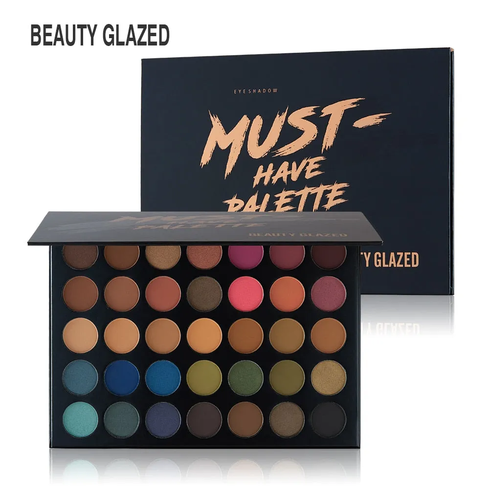 18 Color Glitter Diamond Pigment Eyeshadow