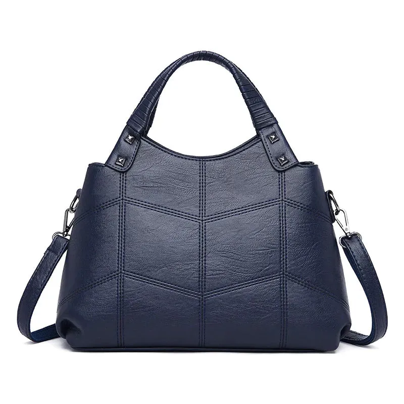 2022 Luxury Handbags Women Bags Designer Brand Sac A Main Female Leather Top-handle Shoulder Bag Bolsas Vintage Hand Bag Ladies