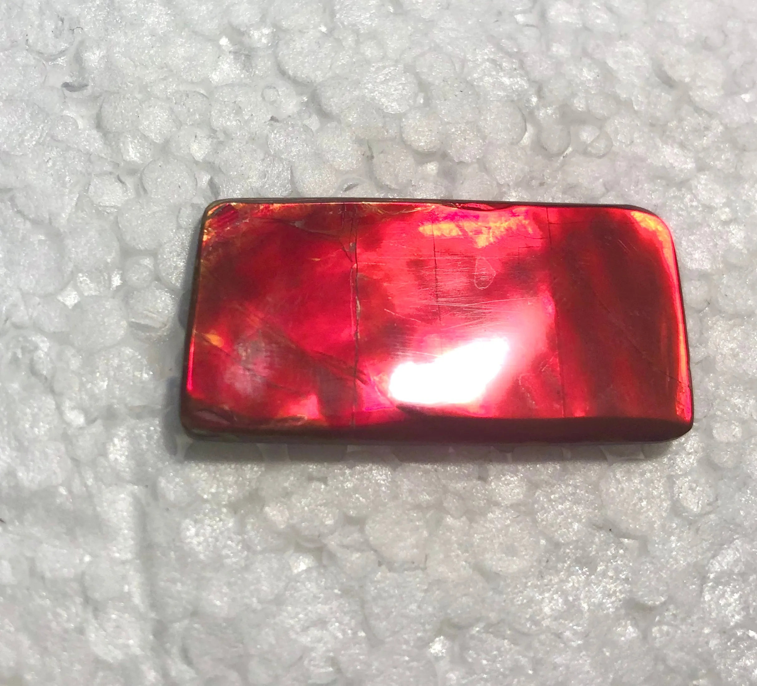 37x18x mm   Imperial Double-Sided  Collector Stone - IMP-82  Double-Sided ! 両面 コレクション