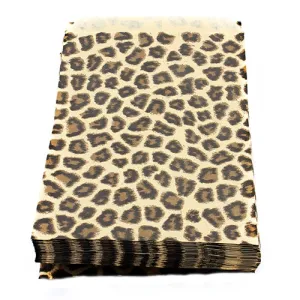 5x7 - Jewelry Cheetah Print Paper Bags
