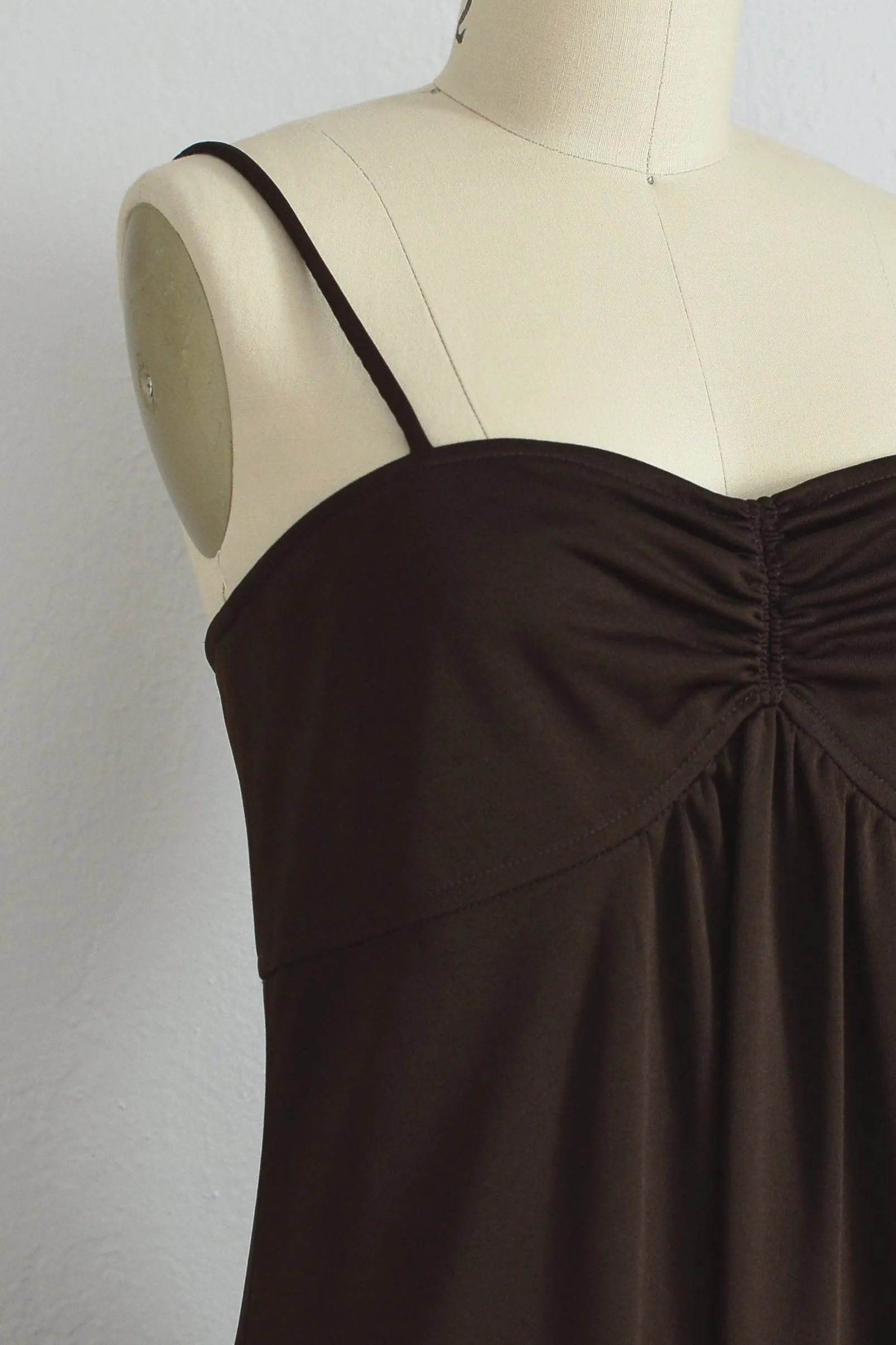 70s Maxi Dress / XS S