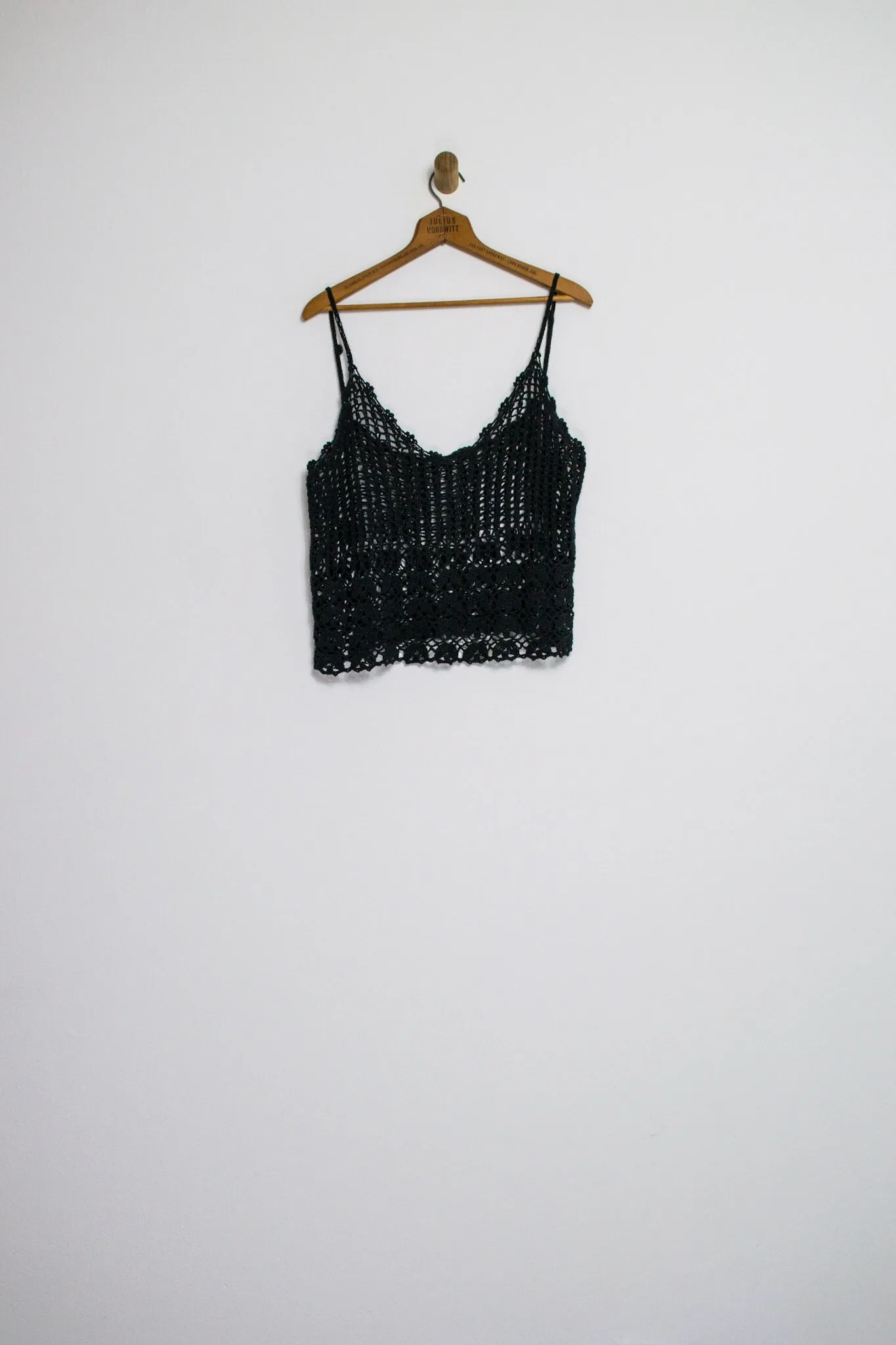 90’s CROCHET TANK TOP / MEDIUM