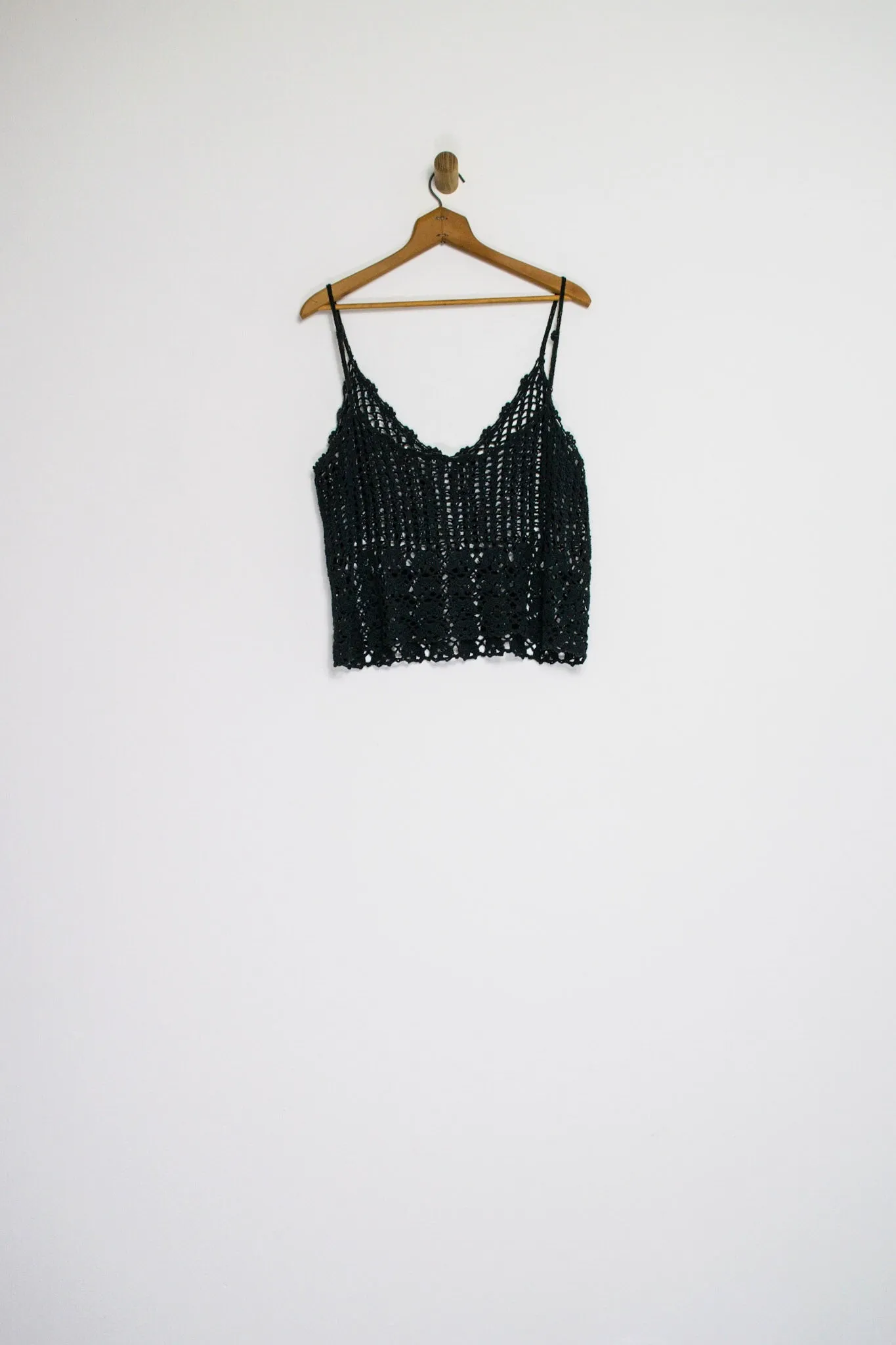 90’s CROCHET TANK TOP / MEDIUM
