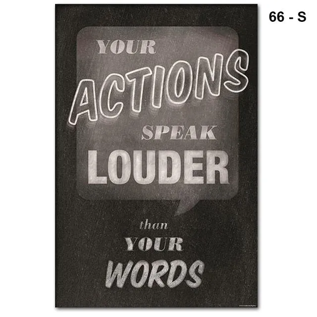 Actions Speak Louder