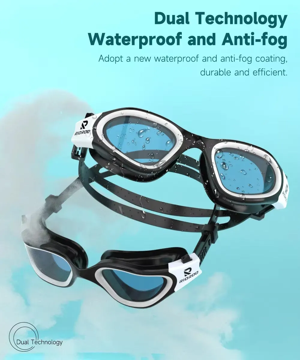 Adult Swim Glasses Professional Goggles Anti-Fog UV Protection Men Women Swimming Goggles Waterproof Adjustable Silicone Inpool