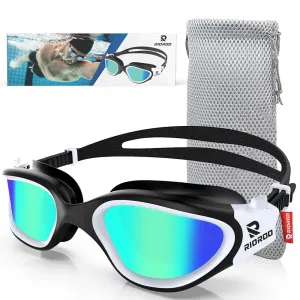 Adult Swim Glasses Professional Goggles Anti-Fog UV Protection Men Women Swimming Goggles Waterproof Adjustable Silicone Inpool