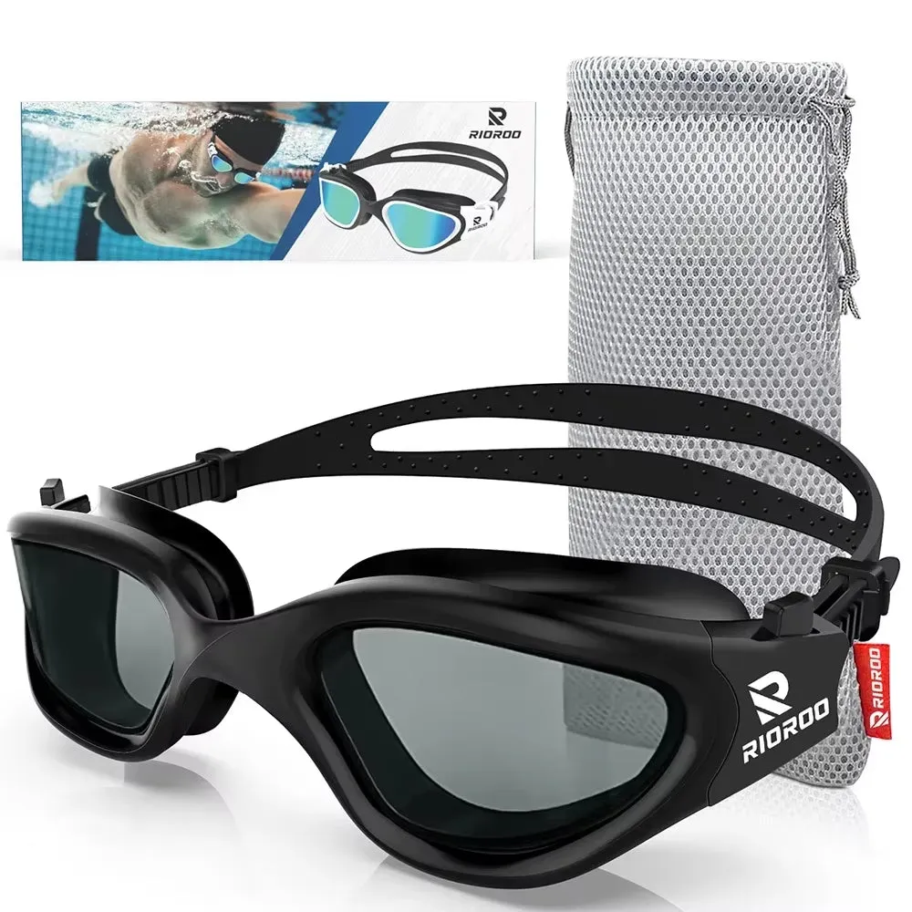 Adult Swim Glasses Professional Goggles Anti-Fog UV Protection Men Women Swimming Goggles Waterproof Adjustable Silicone Inpool
