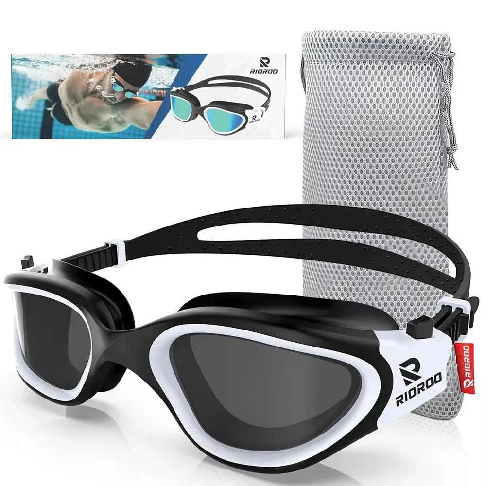 Adult Swim Glasses Professional Goggles Anti-Fog UV Protection Men Women Swimming Goggles Waterproof Adjustable Silicone Inpool