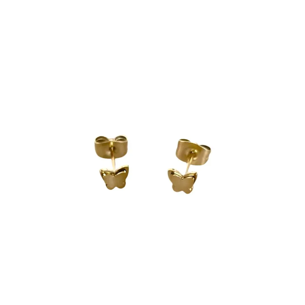 Alexa 3D Butterfly Studs- Waterproof