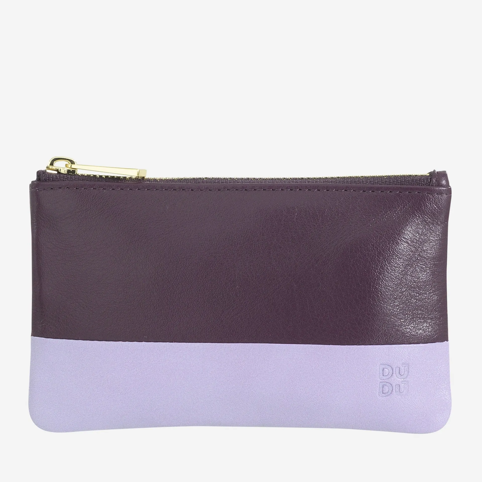 Astuccio Portachiavi Dudu Bags Kimolos in Pelle Colorful Deep Purple