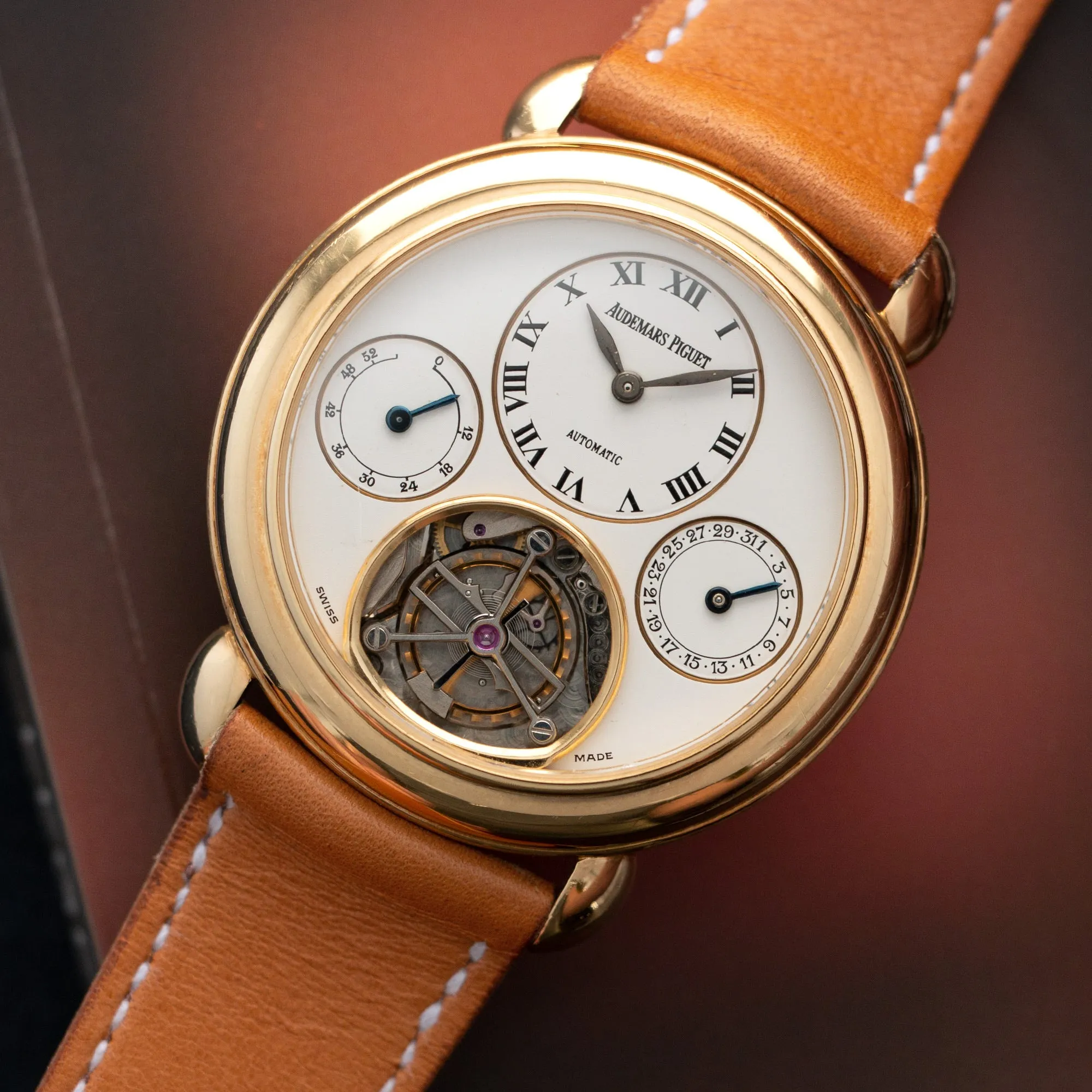 Audemars Piguet Jules Audemars Yellow Gold Tourbillon Watch