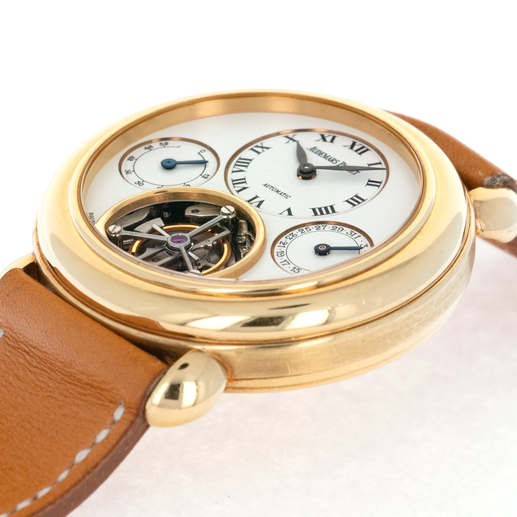 Audemars Piguet Jules Audemars Yellow Gold Tourbillon Watch