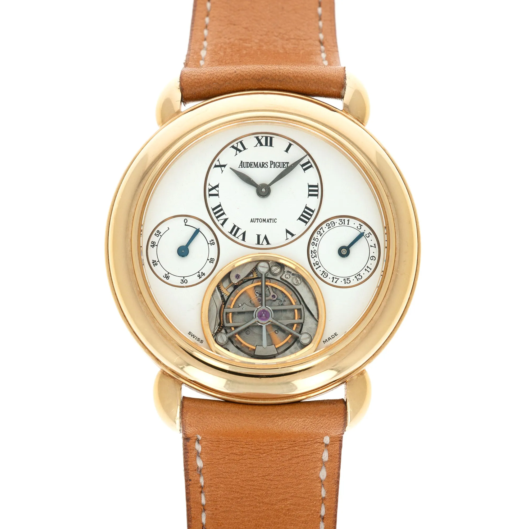 Audemars Piguet Jules Audemars Yellow Gold Tourbillon Watch