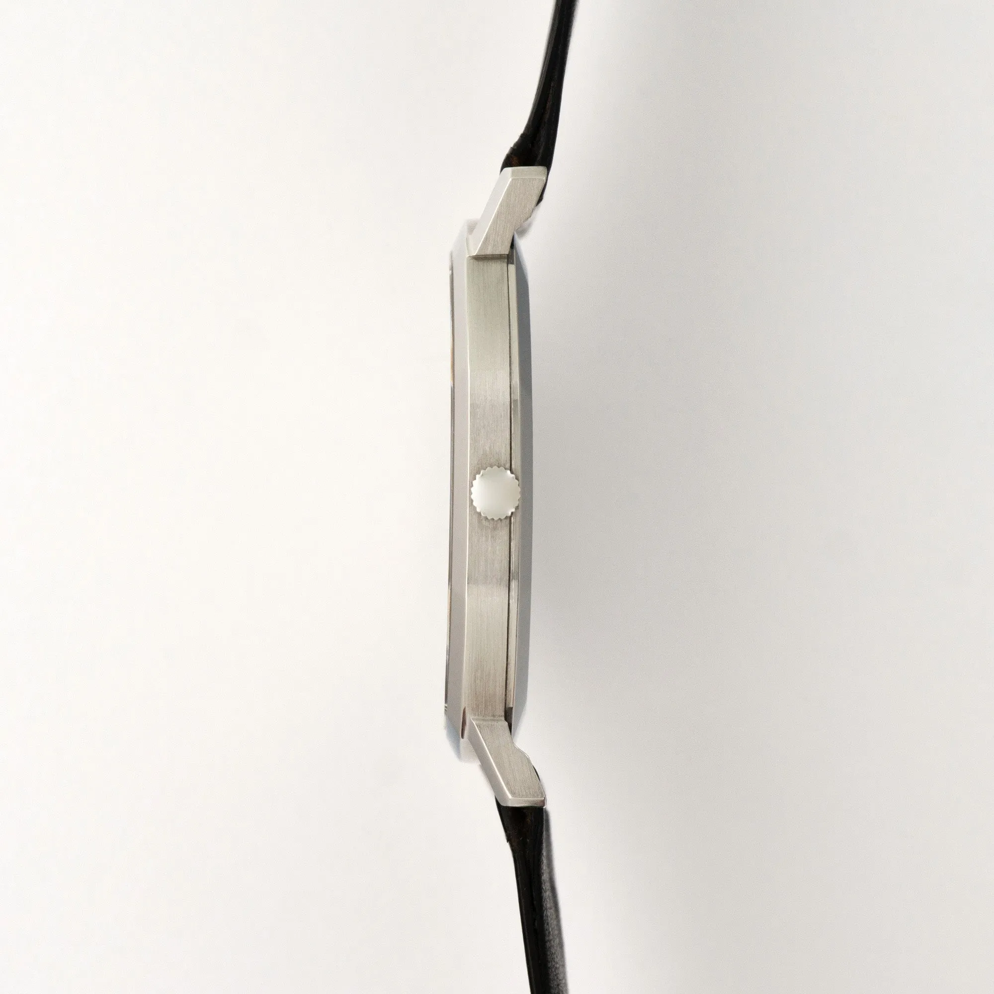 Audemars Piguet Steel Unusual Shape Strap Watch