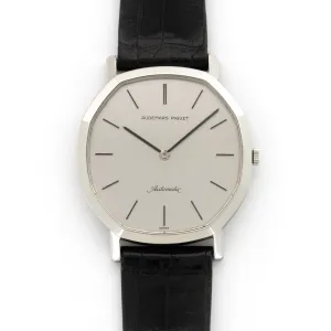 Audemars Piguet Steel Unusual Shape Strap Watch