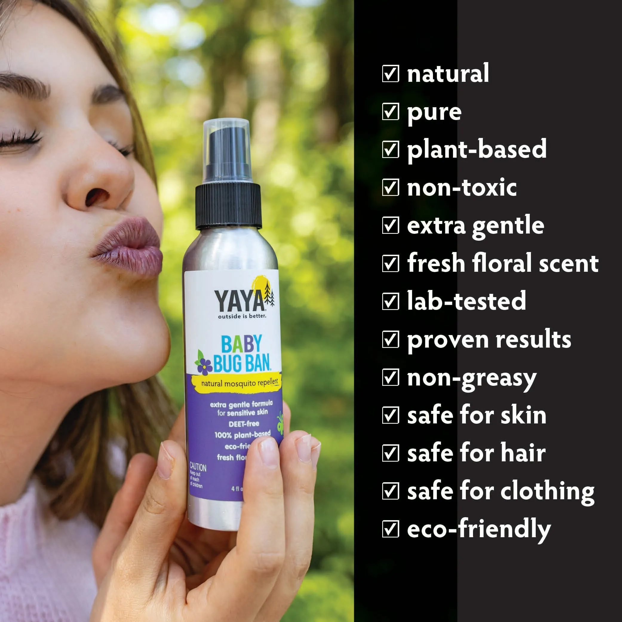 BABY BUG BAN Natural Bug Repellent for Sensitive Skin