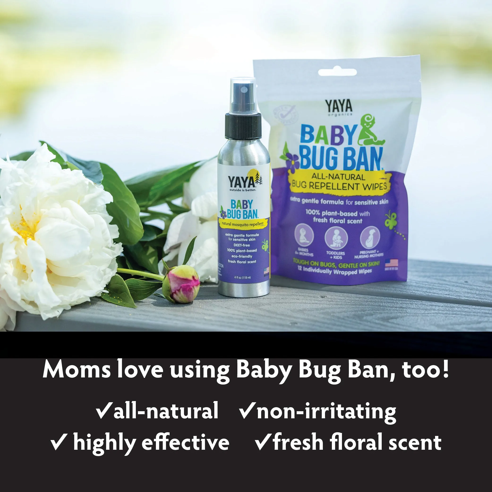 BABY BUG BAN Natural Bug Repellent for Sensitive Skin