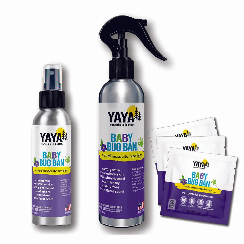BABY BUG BAN Natural Bug Repellent for Sensitive Skin