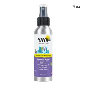 BABY BUG BAN Natural Bug Repellent for Sensitive Skin