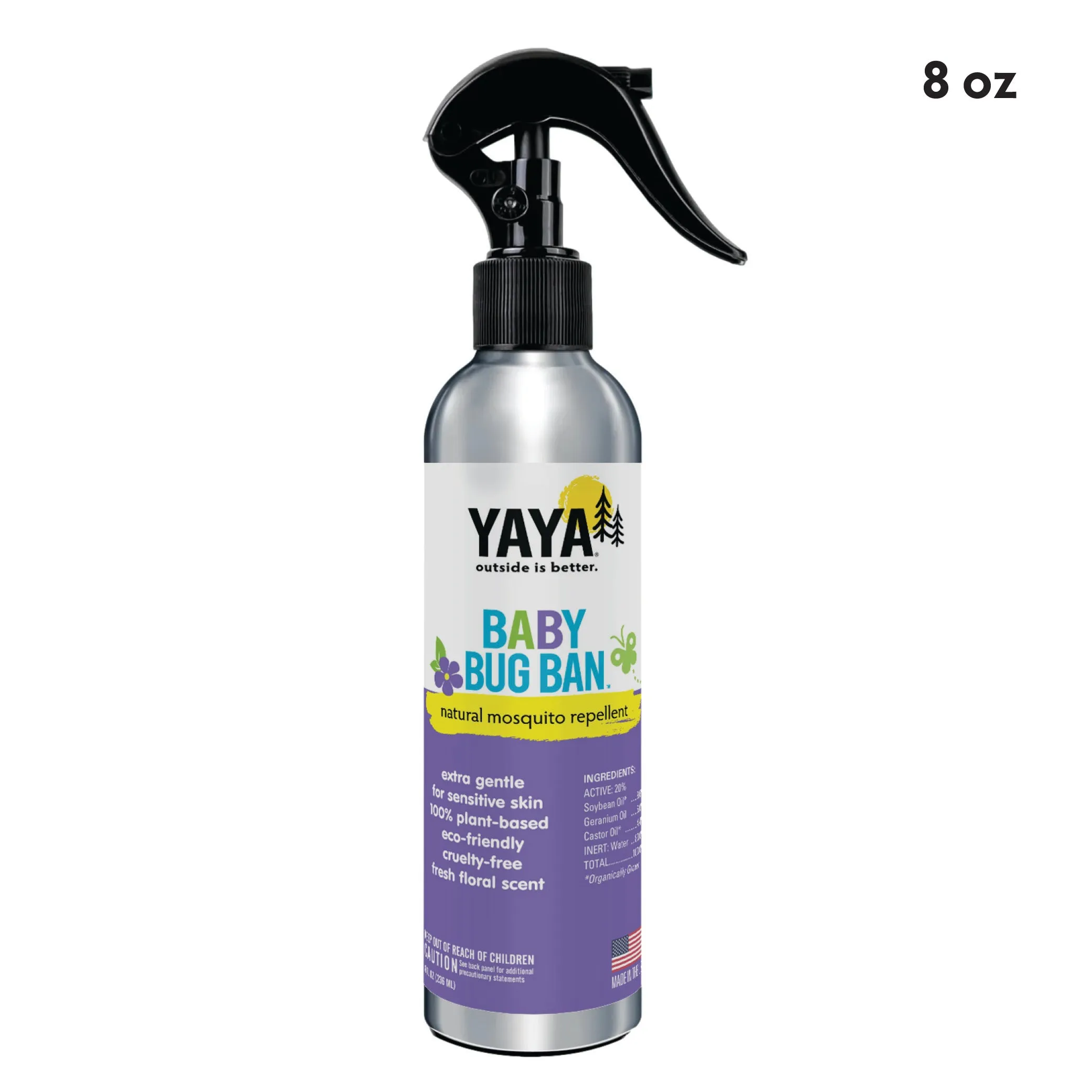 BABY BUG BAN Natural Bug Repellent for Sensitive Skin