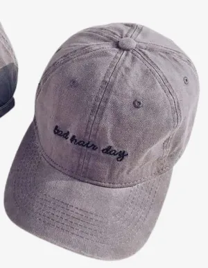 Bad Hair Day Cap Grey