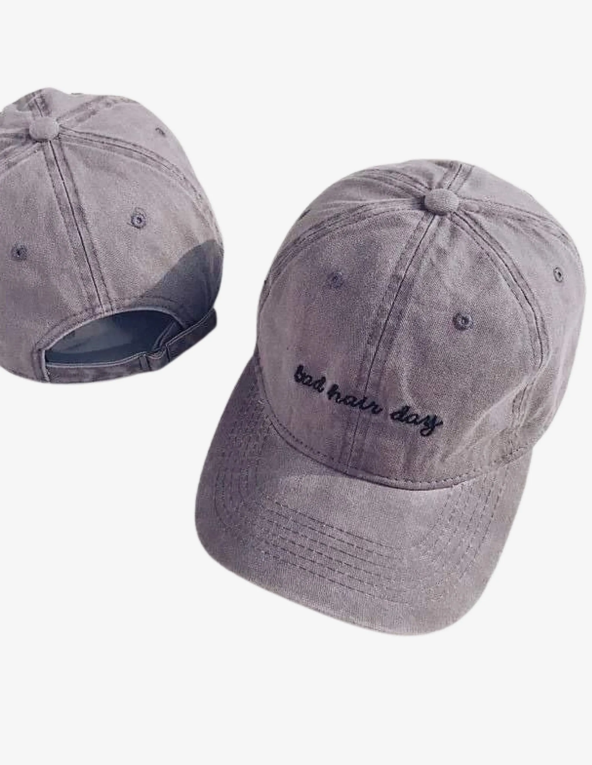 Bad Hair Day Cap Grey