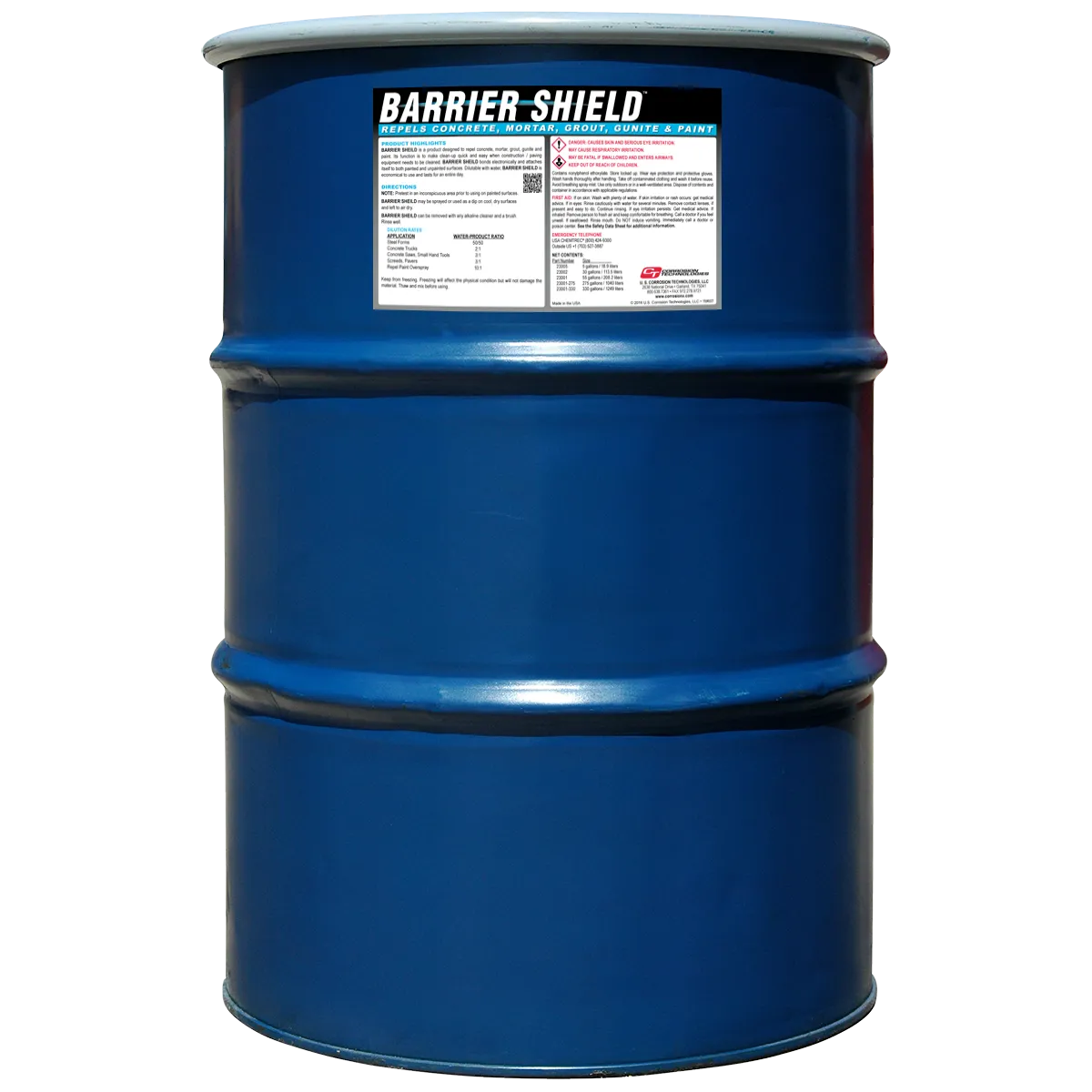 Barrier Shield concrete repellent coating