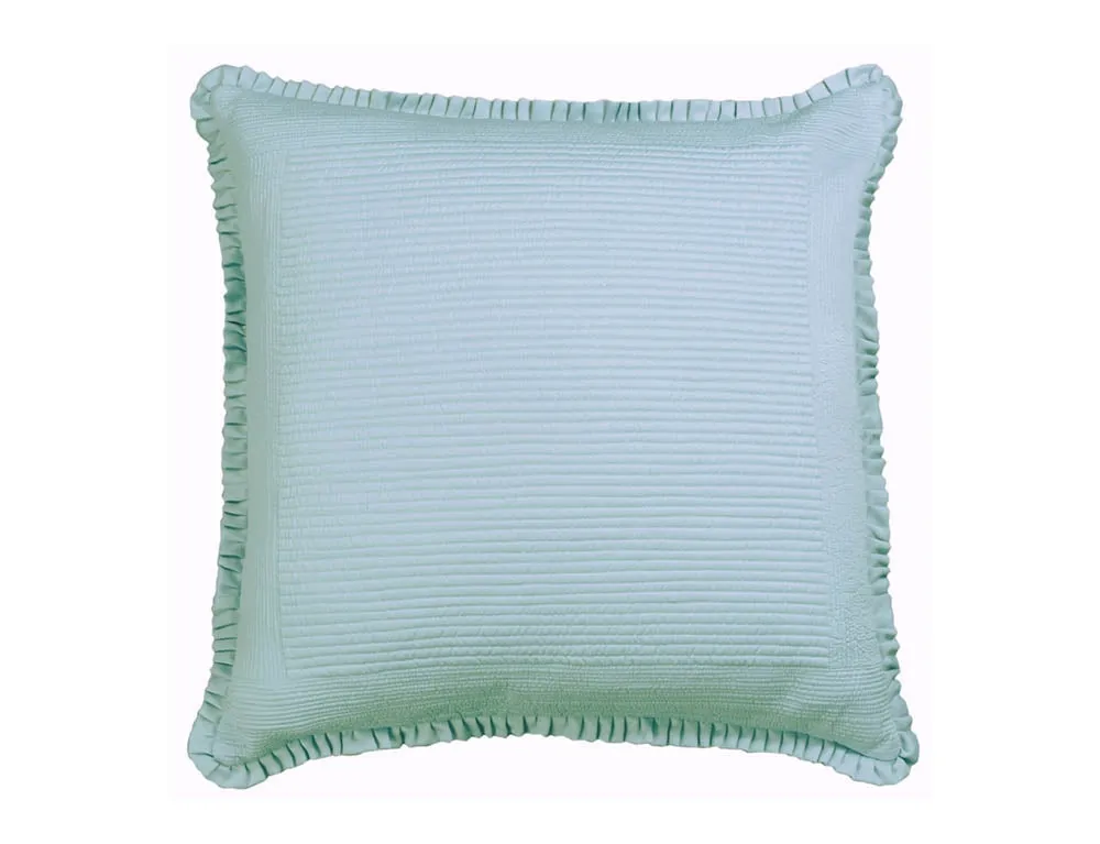 Battersea European Pillow / Sea Foam S&S 26X26