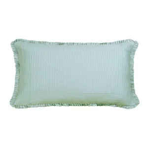 Battersea King Pillow / Sea Foam S&S 20X36