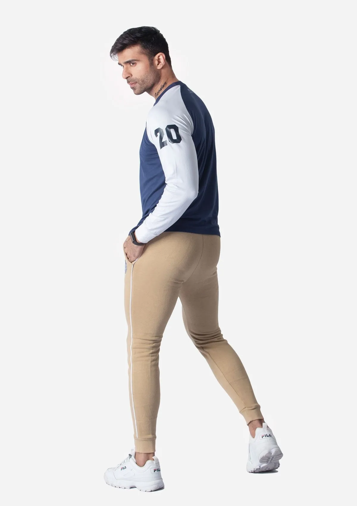 Beige Water Repellent Trousers