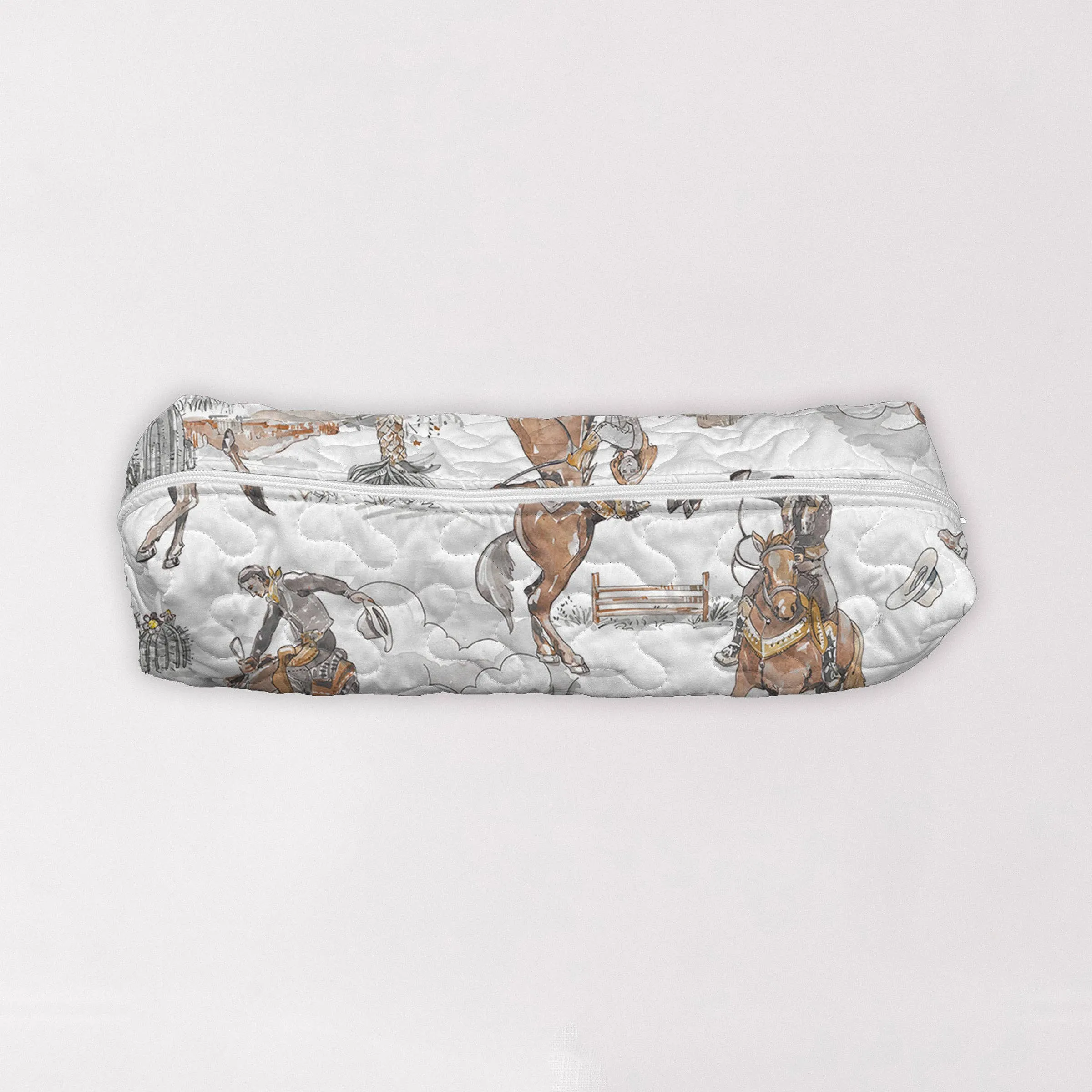 Birdie Neutral Quilted Hot Tools Bag