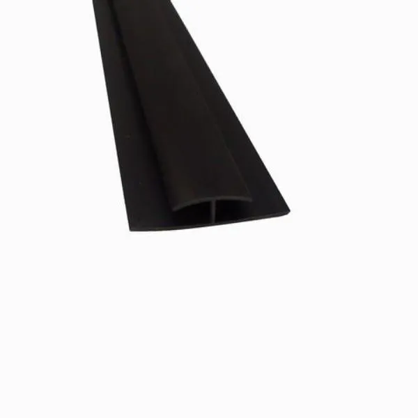 Black H Trim, Joining Strip For 10mm Cladding Wall Panels 2.4m Long