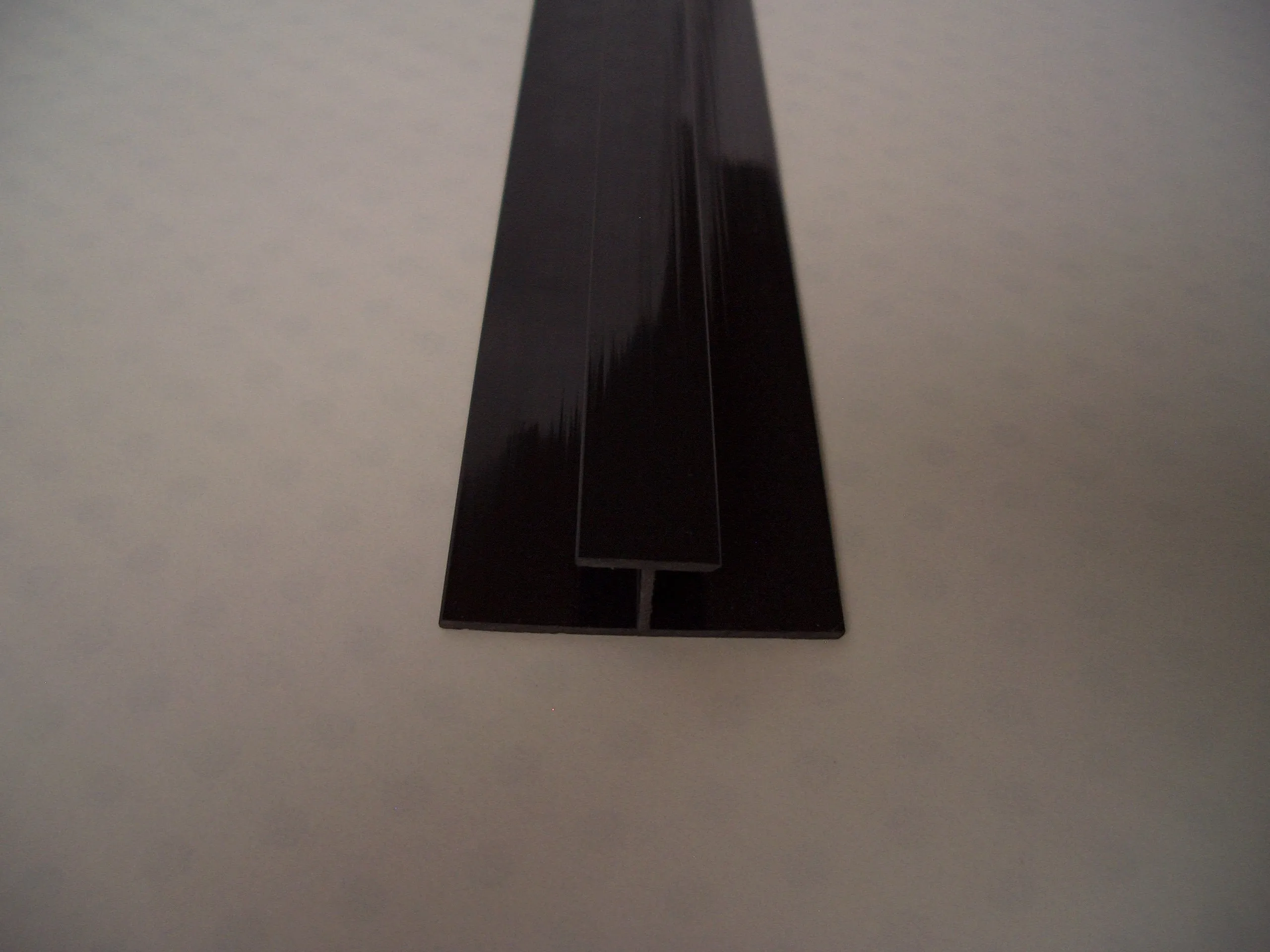 Black H Trim, Joining Strip For 10mm Cladding Wall Panels 2.4m Long