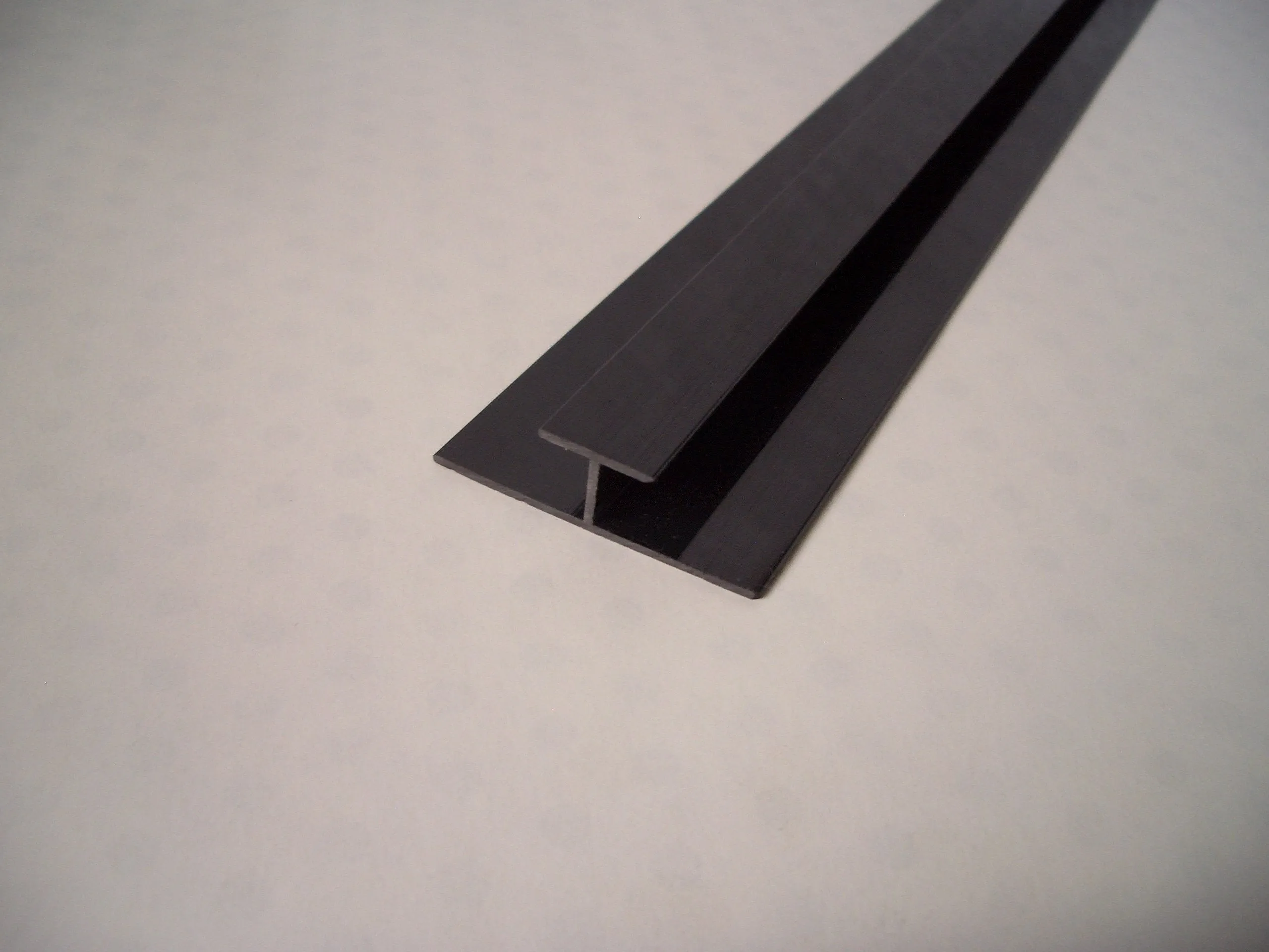 Black H Trim, Joining Strip For 10mm Cladding Wall Panels 2.4m Long