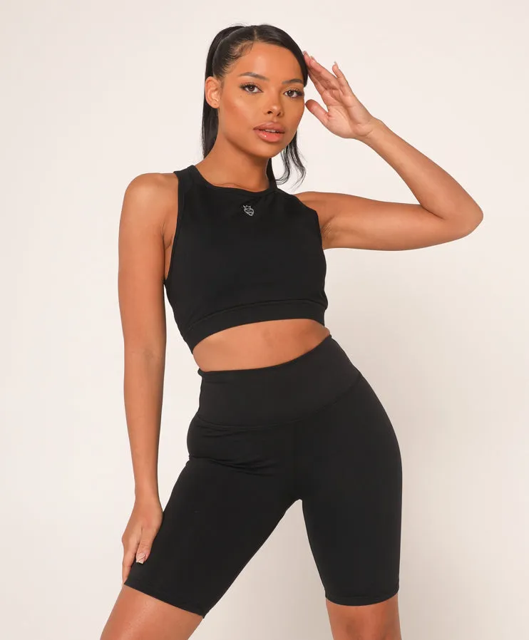 Black Sports Bra