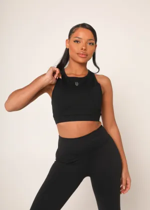 Black Sports Bra