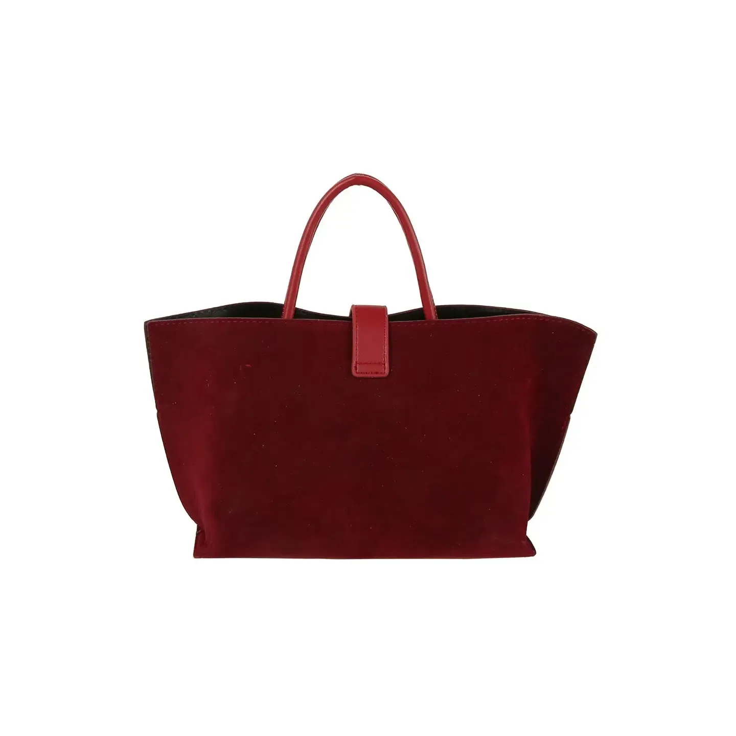 Black Suede Situation Mini Tote