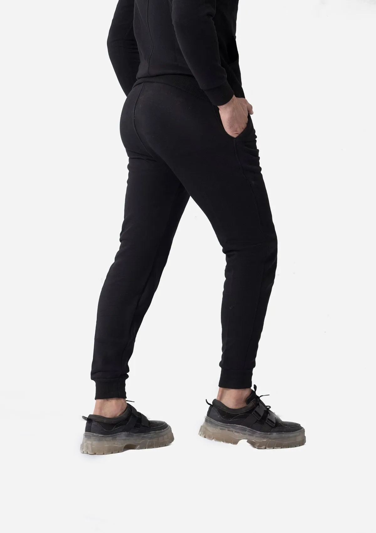 Black Water Repellent Trousers
