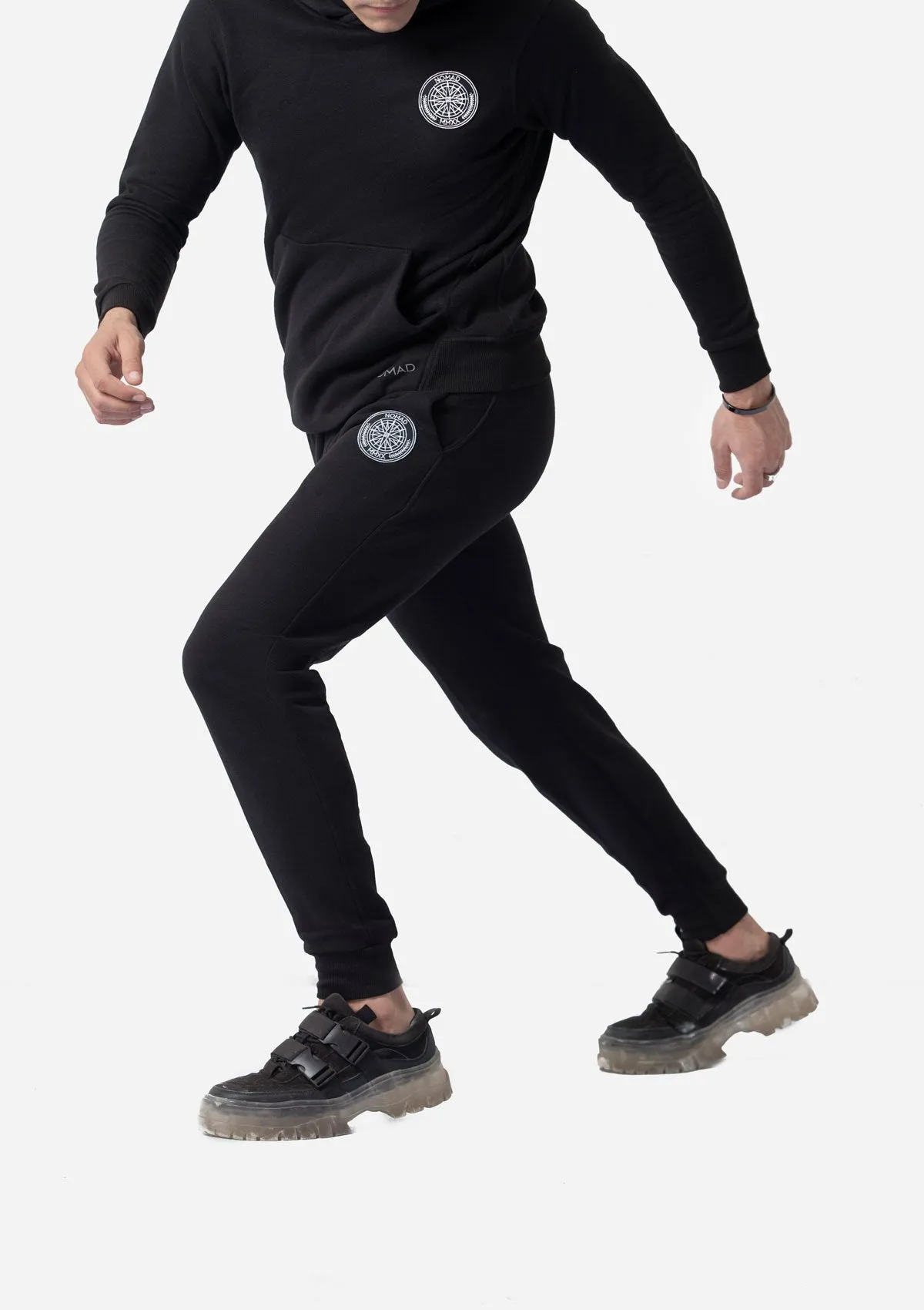 Black Water Repellent Trousers