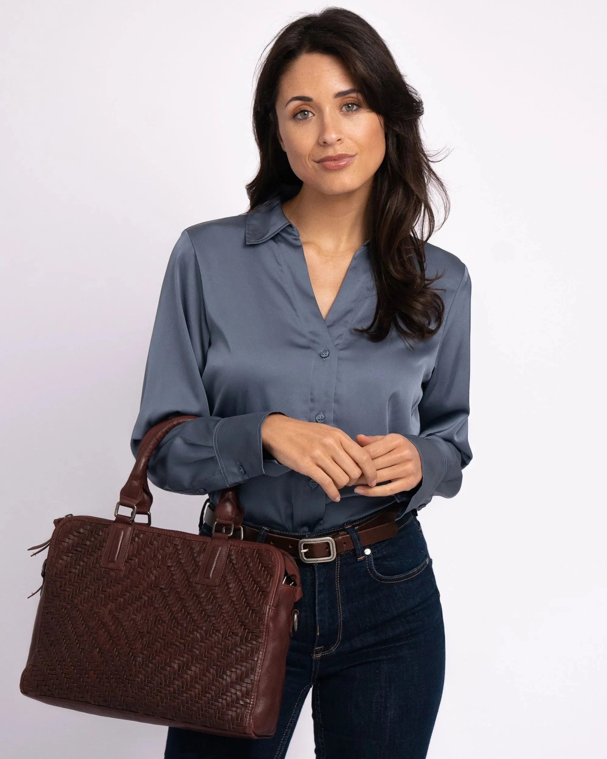 Blom | Vintage Leather Laptop Bag