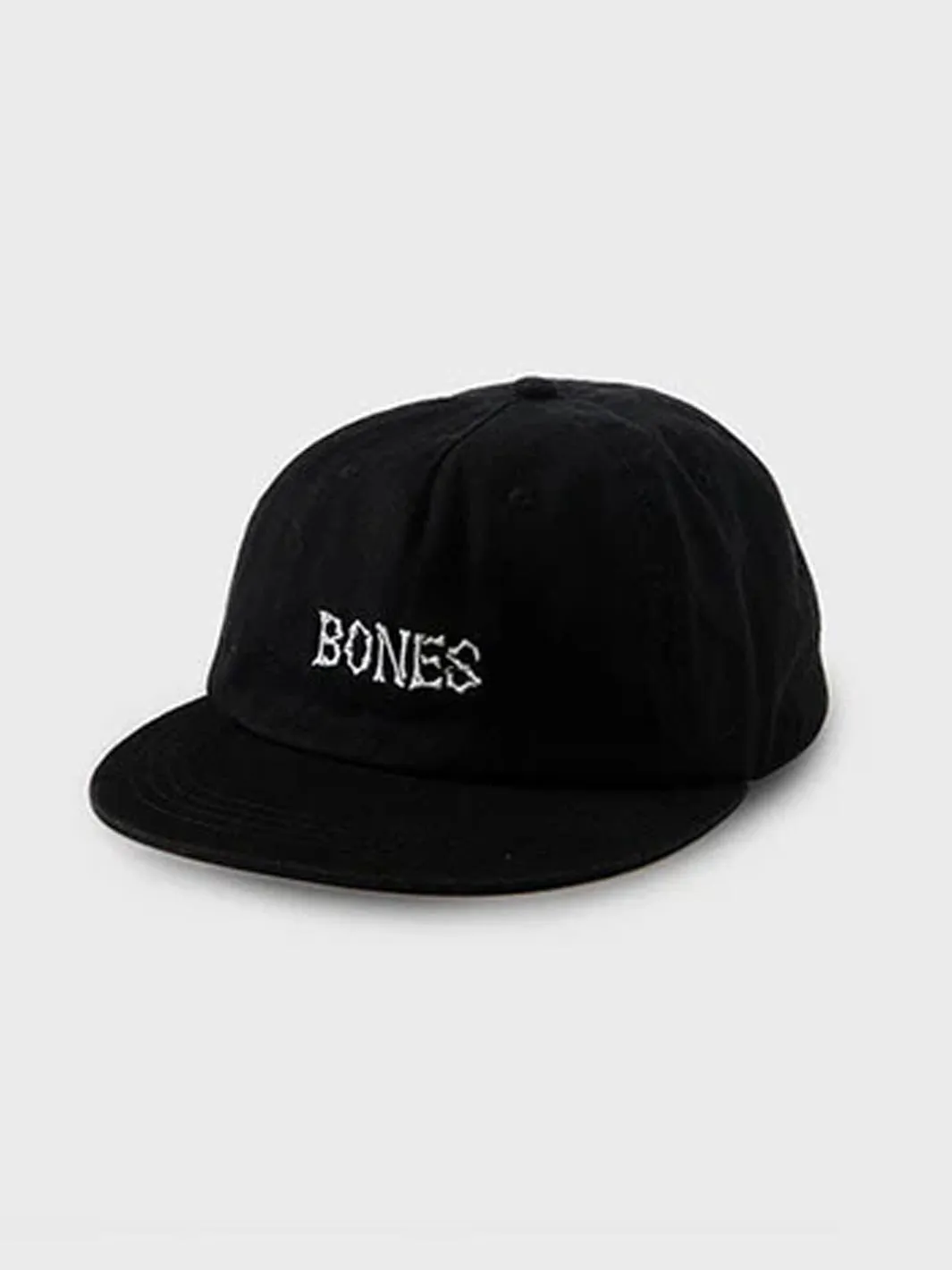 Bones Club Unstructured Cap - Black