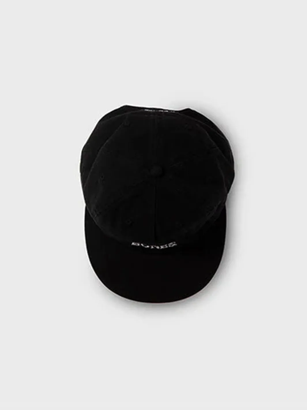 Bones Club Unstructured Cap - Black