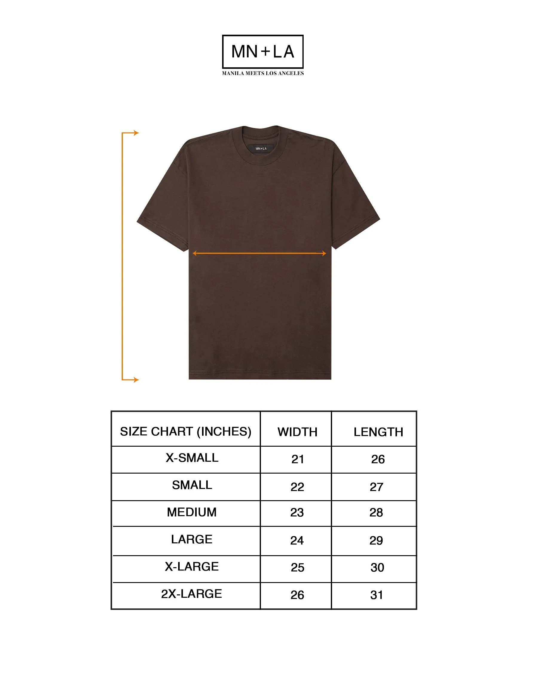 BOX TEE IN WOOD