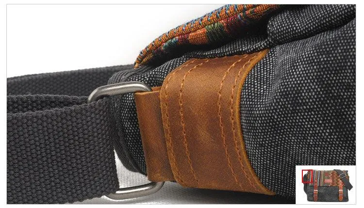 Brixton Messenger Shoulder HandBag- Coffee