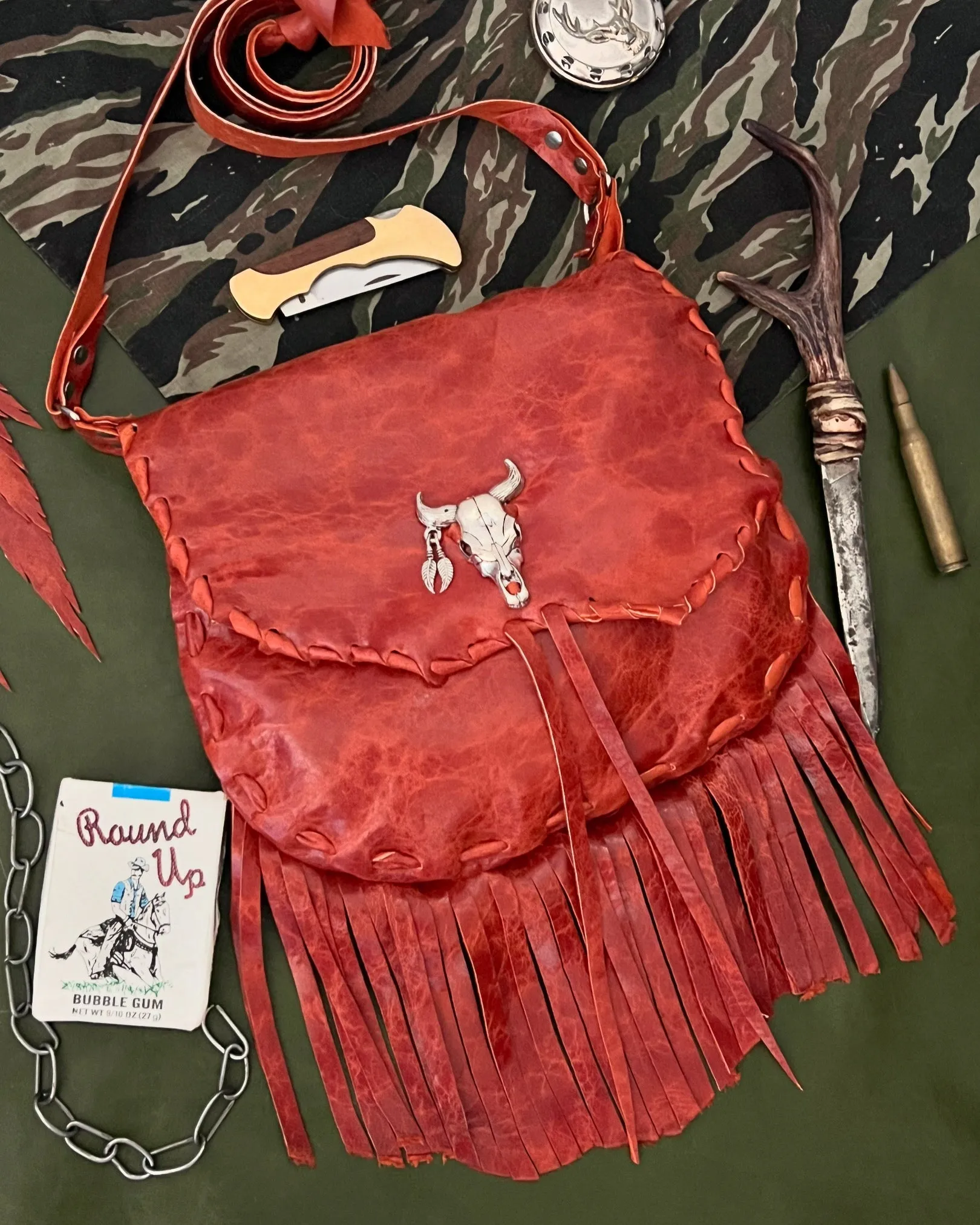Burnt Sienna Mojave Mama Crossbody