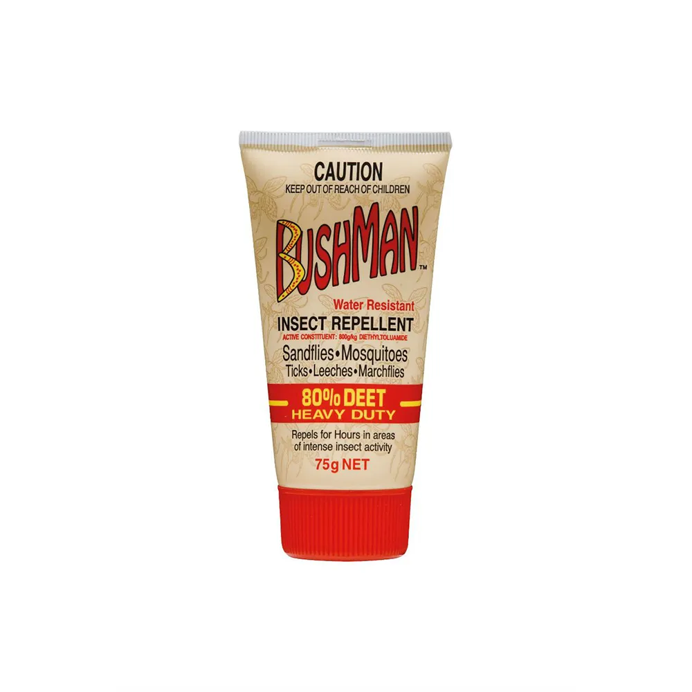 Bushman Heavy Duty DryGel 80% Deet 75 g