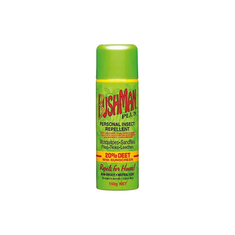 Bushman Plus Aerosol 20% Deet with Sunscreen  150 g